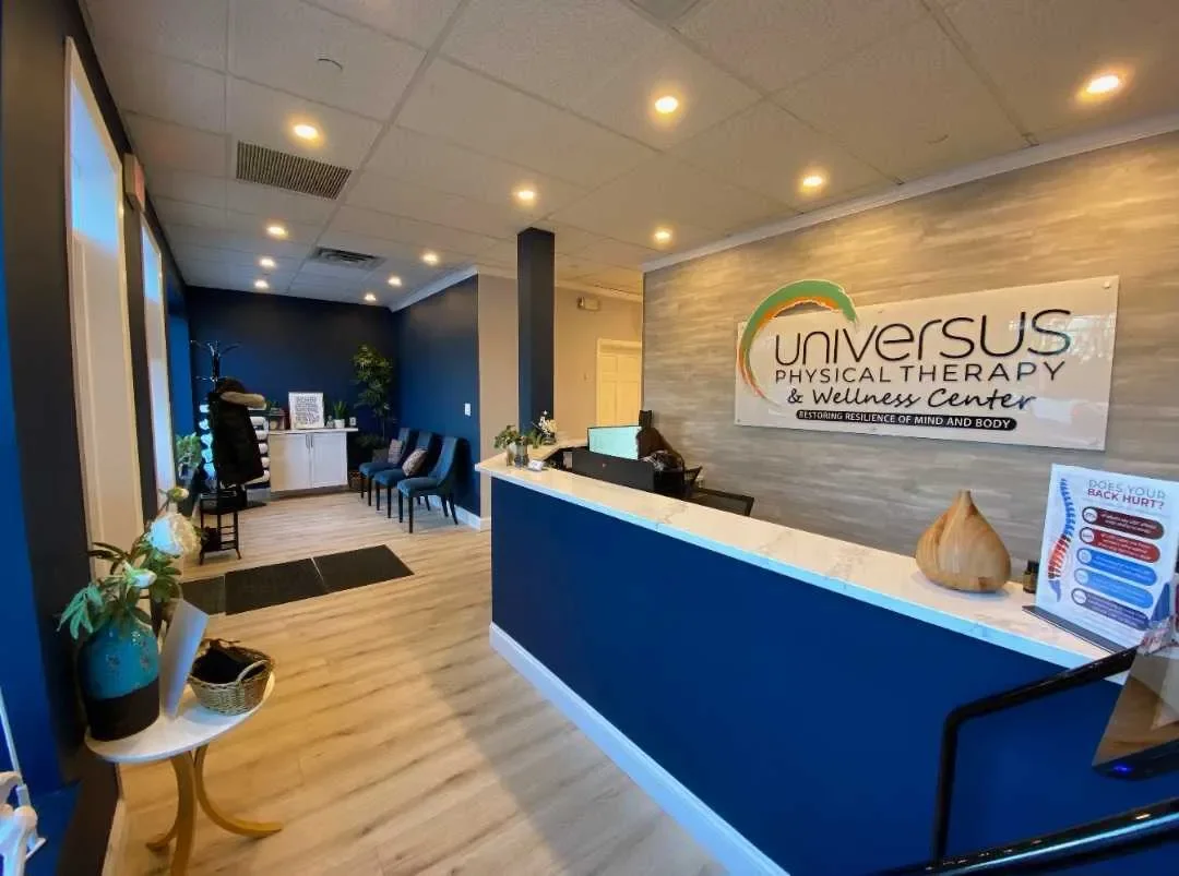 Inside the Universus Physical Therapy & Wellness clinic in Huntington, NY